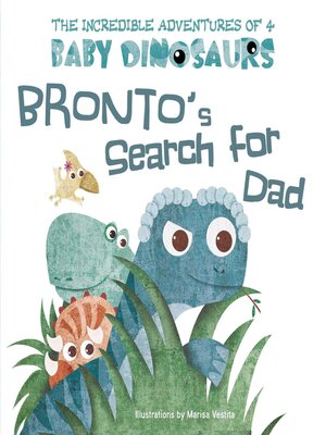 cover image of Bronto's Search for Dad